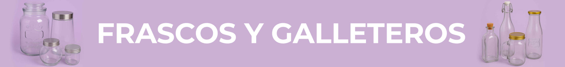 Frascos Y Galleteros