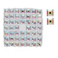 Art.10162 Cristal Cuadro 12mm 48pz
