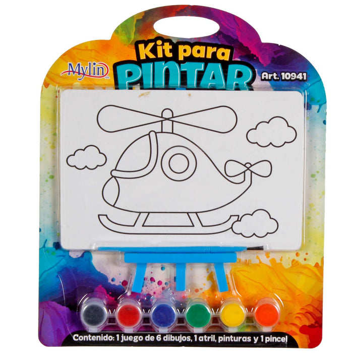 Art.10941 Kit Para Pintar Con 6 Diseños