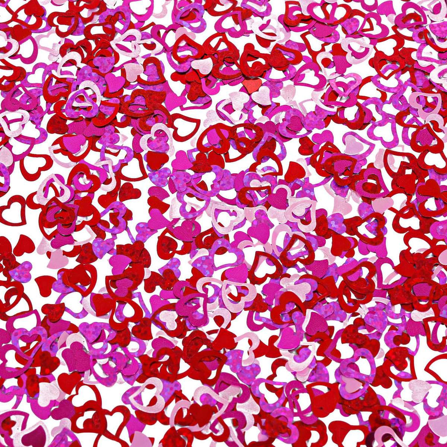 Art.10999 Lentejuela Decorativa Corazón Doble 10g