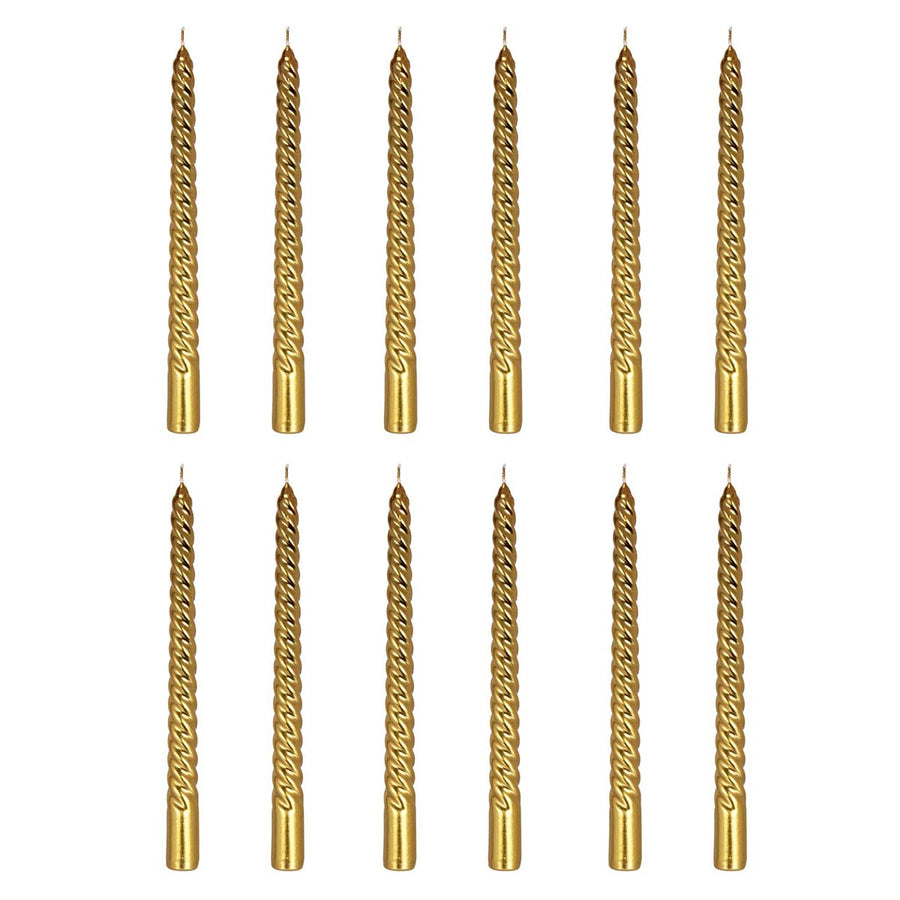 Art.11111 Vela Espiral Metálica 25x2cm 12pz