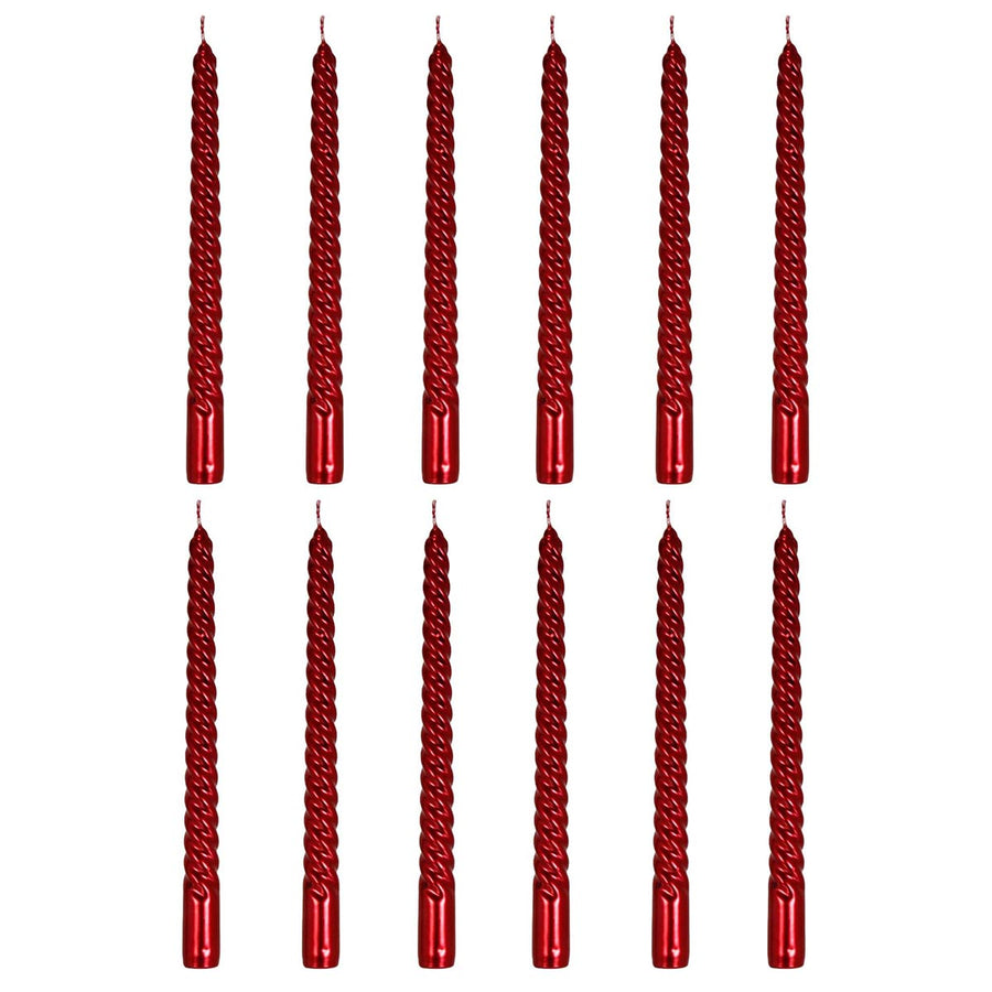 Art.11111 Vela Espiral Metálica 25x2cm 12pz