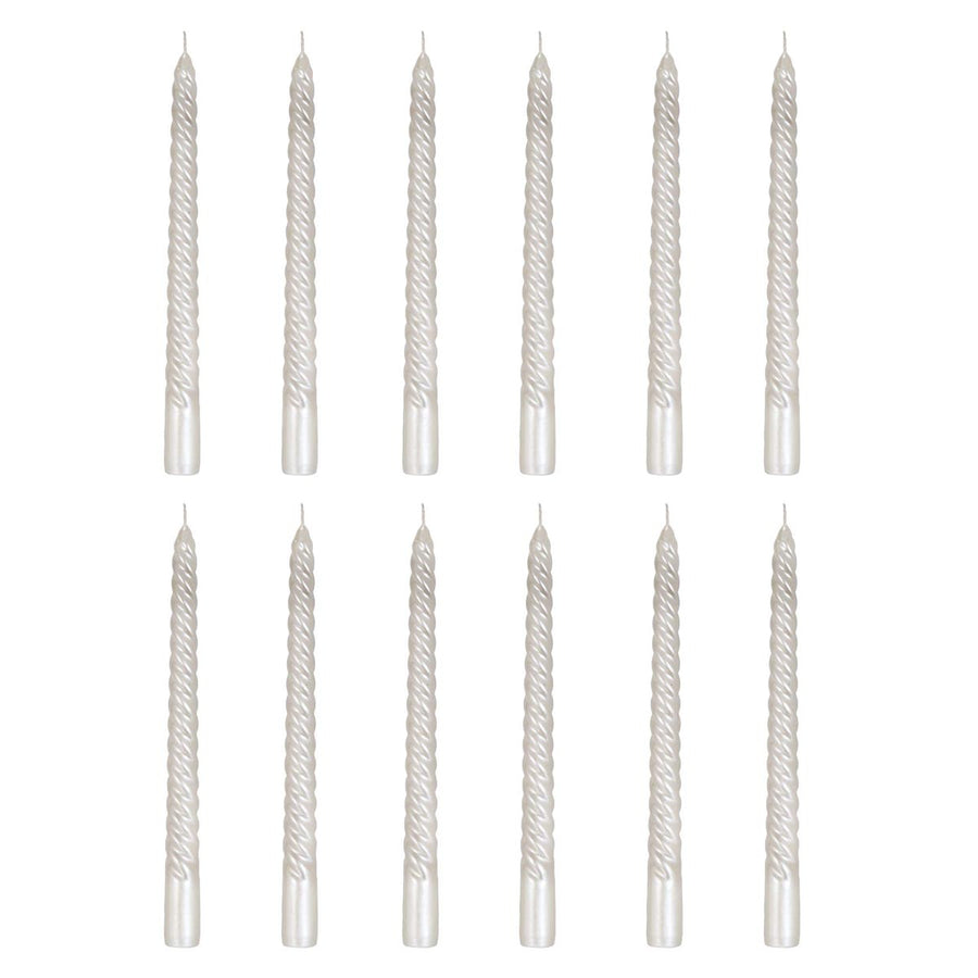 Art.11111 Vela Espiral Metálica 25x2cm 12pz