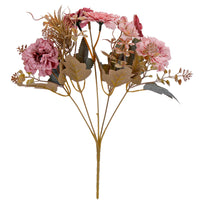 Art.11535 Ramo Crisantemo x5 28cm    (aprox) 1pz