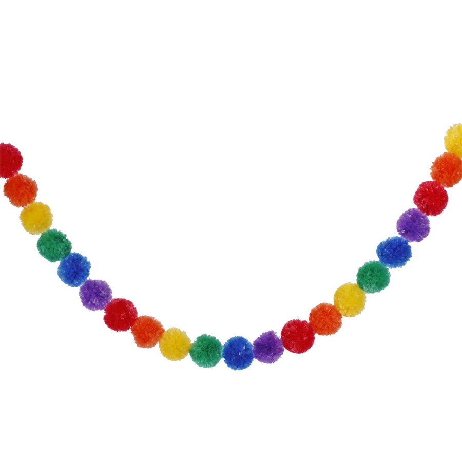 Art.11597 Guía Pompones Combinada 8x150cm 1pz