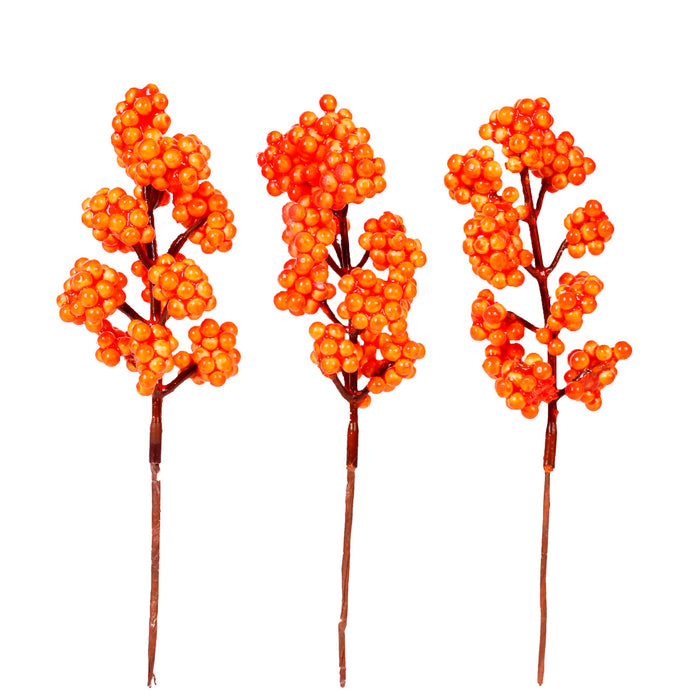 Art.11679 Pick Otoñal Cerezas 15cm - 19cm 3pz