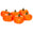 Fantasías Miguel Art.11681 Calabaza Plástico 4x5cm 6pz Naranja