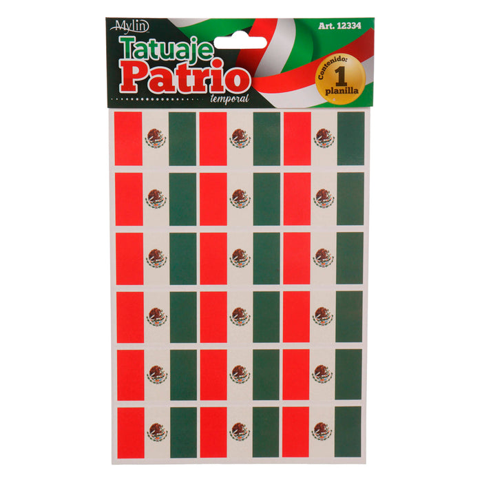 Art.12334 Tatuaje Patrio
