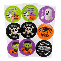 Art.12394 Calcomanía Halloween Personajes 4.5cm 12pz