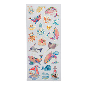 Art.12471 Calcoman Acuarela 24x10cm 1pln