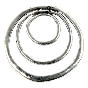 Art.2565 Adorno Espiral Círculo Metálico