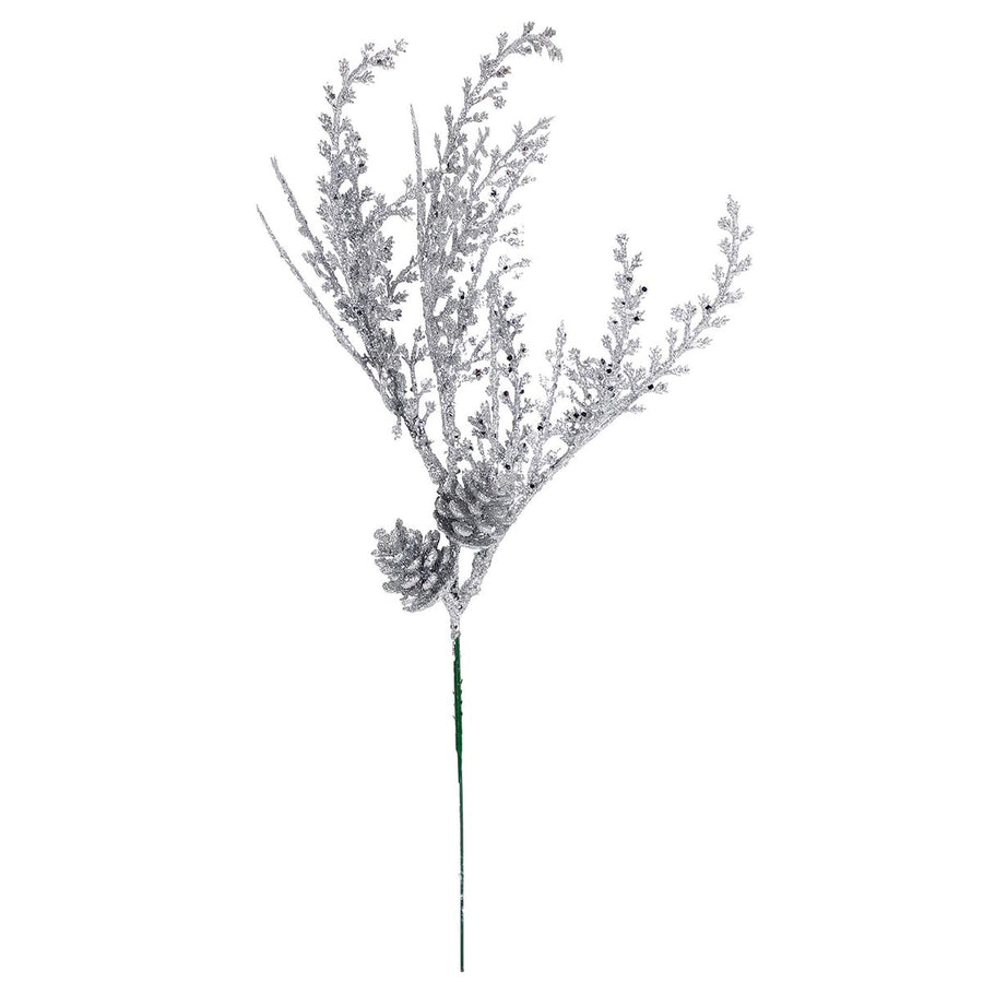 Art.4086 Pick Follaje Piña Diamantado 30cm 1pz