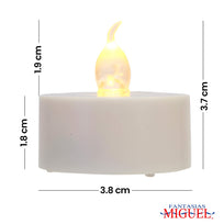 Art.4354 Mini Luz (Cada Pieza Incluye 1 Bateria reemplazable) 3.8x5cm 2pz