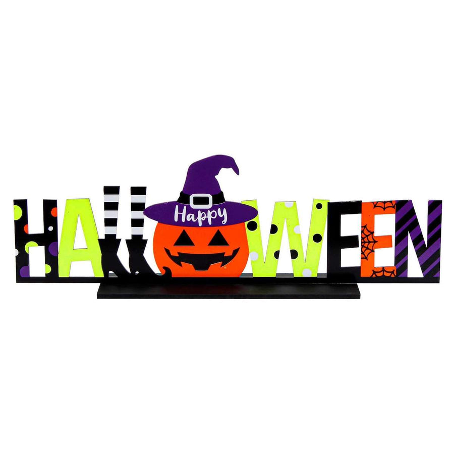 Art.4464 Letrero Happy Halloween Color