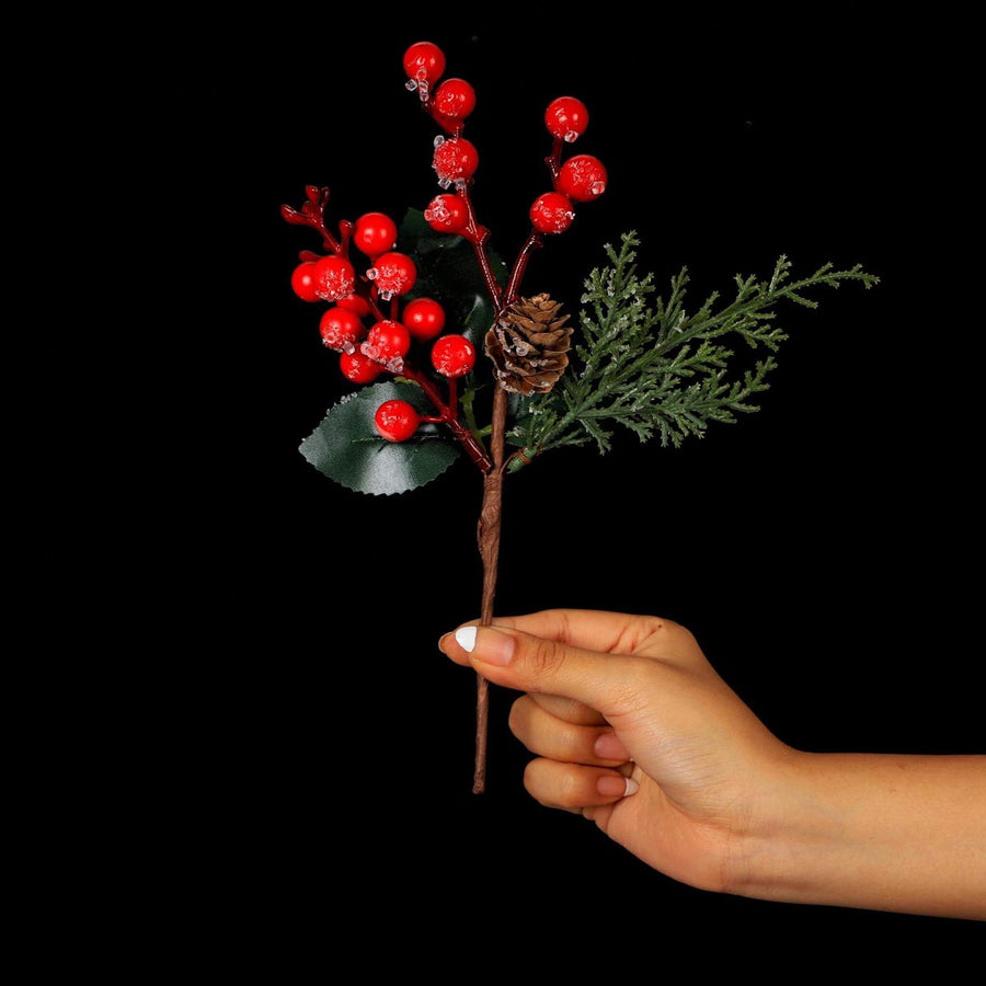 Art.4883 Pick Cerezas Con Hielo 23cm 1pz