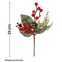 Art.4883 Pick Cerezas Con Hielo 23cm 1pz