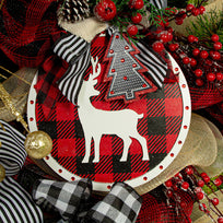 Art.5293 Esfera Reno Color 27x25cm 1pz