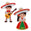 Fantasías Miguel Art.5687 Adornos Charros 40x28cm    (Aprox) 2pz Multi-Color