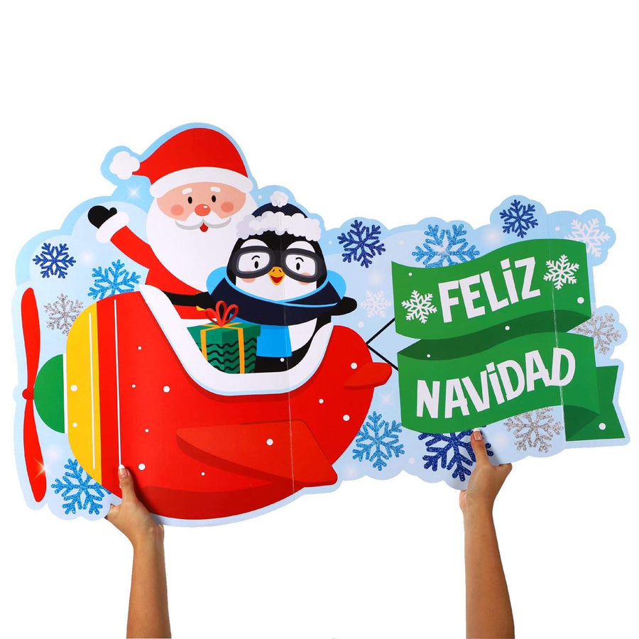 Art.5815 Letrero Feliz Navidad 60x88cm 1pz
