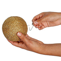 Art.6483 Ganchitos Metálicos Para Esferas 3.5cm / 6.5cm 150pz