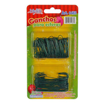 Art.6483 Ganchitos Metálicos Para Esferas 3.5cm / 6.5cm 150pz