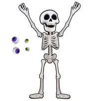 Art.700 Adorno Armable Halloween Medidas Varias 5-6-9pz