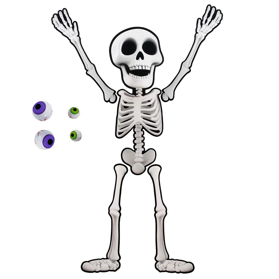 Art.700 Adorno Armable Halloween Medidas Varias 5-6-9pz