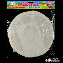 Art.7034 Adorno De Papel Redondo 30cm 1pz