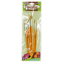 Art.7220 Juego De Pinceles 6pz