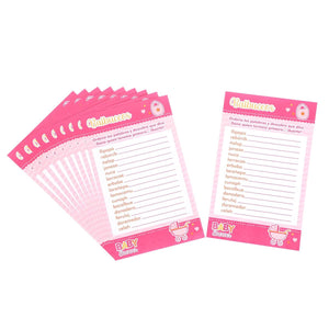 Art.7577 Juego Baby Shower Niña Balbuceos