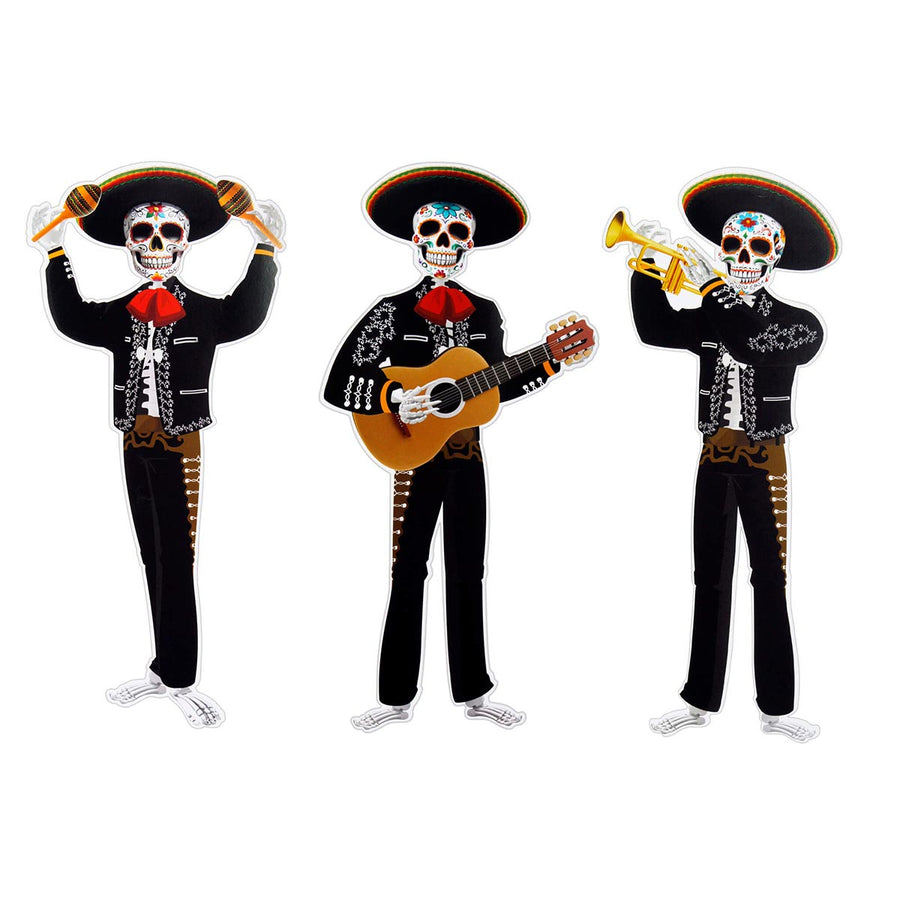 Art.758 Adorno Mariachis 59x28cm    (Aprox) 3pz