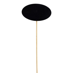 Art.8486 Pizarrón Ovalo Con Palo