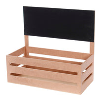 Art.8504 Huacal Con Pizarrón Grande 30x33x16cm 1pz