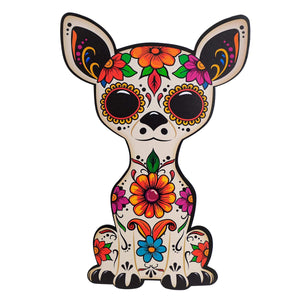 Art.858 Adorno Mascota Calavera 42x28cm 1pz
