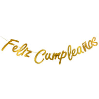 Art.9117 Guía Metálica Feliz Cumpleaños 19cm 5m    1pz