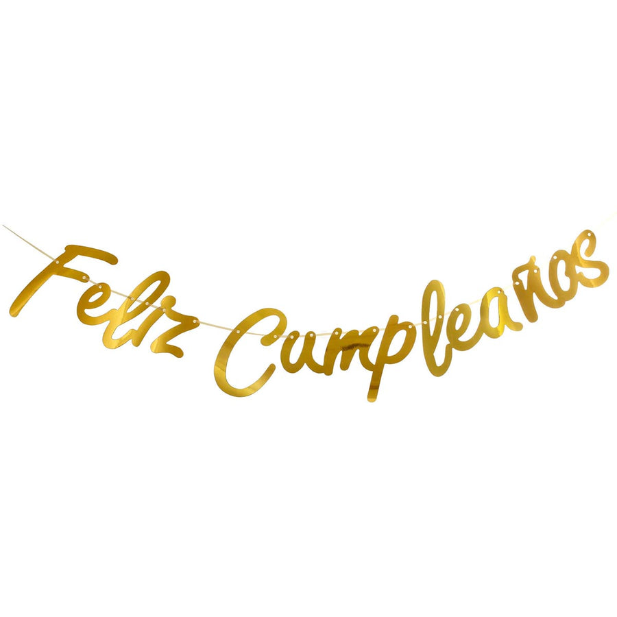 Art.9117 Guía Metálica Feliz Cumpleaños 19cm 5m    1pz
