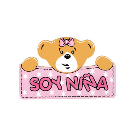 Art.913 Adornito Oso Grande Soy Nina (O)