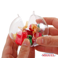 Art.9842 Esfera Transparente Armable 80mm 4pz