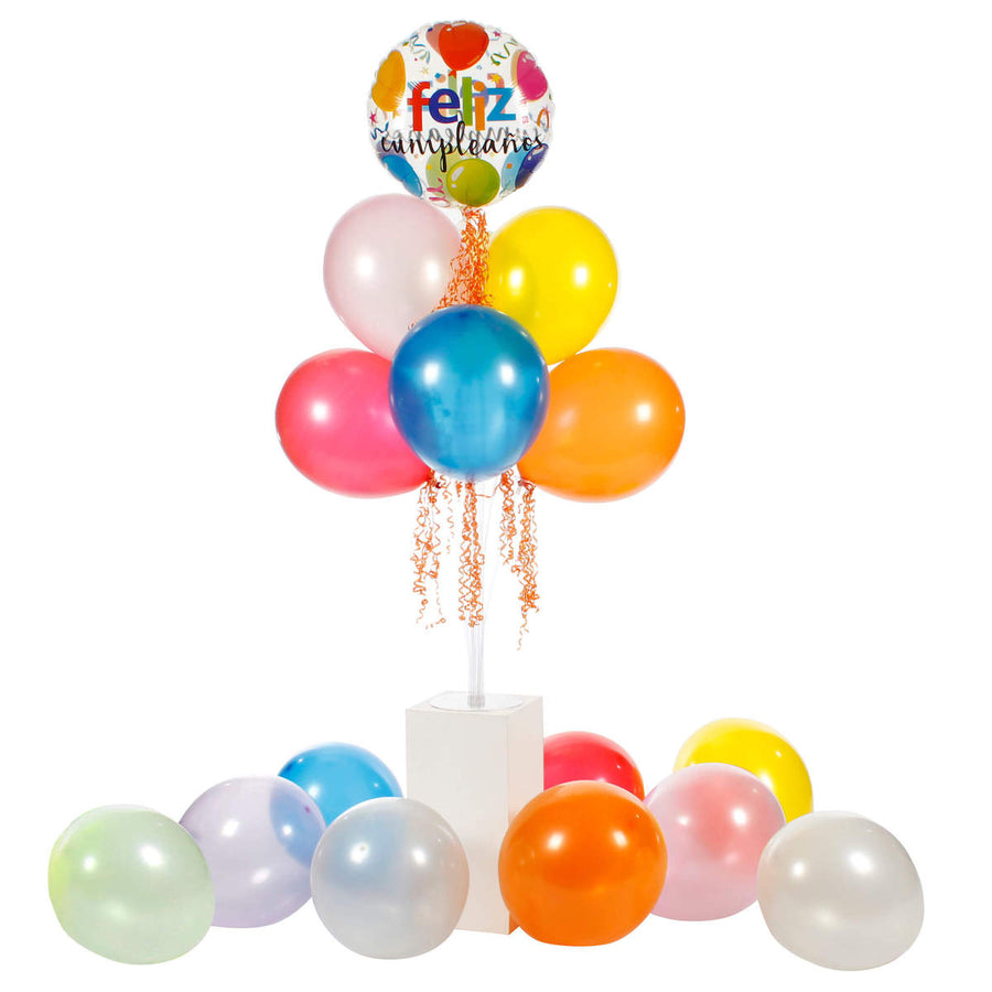 Art.10005 Centro De Mesa Con Globos 1pz