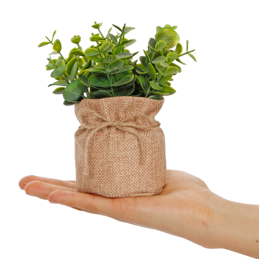 Art.10537 Planta Base De Yute 17.5cm 1pz