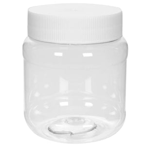 Art.1275 Bote De Plástico Redondo Con Tapa Aprox 250ml