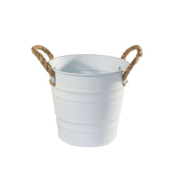 Art.3603 Base De Metal Redonda con Asas De Yute