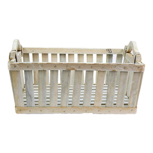 Art.3843 Canasta Rectangular Madera