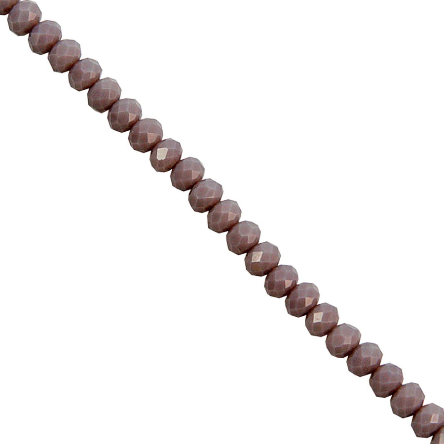 Art.5569 Rondel Facetado Color Opaco