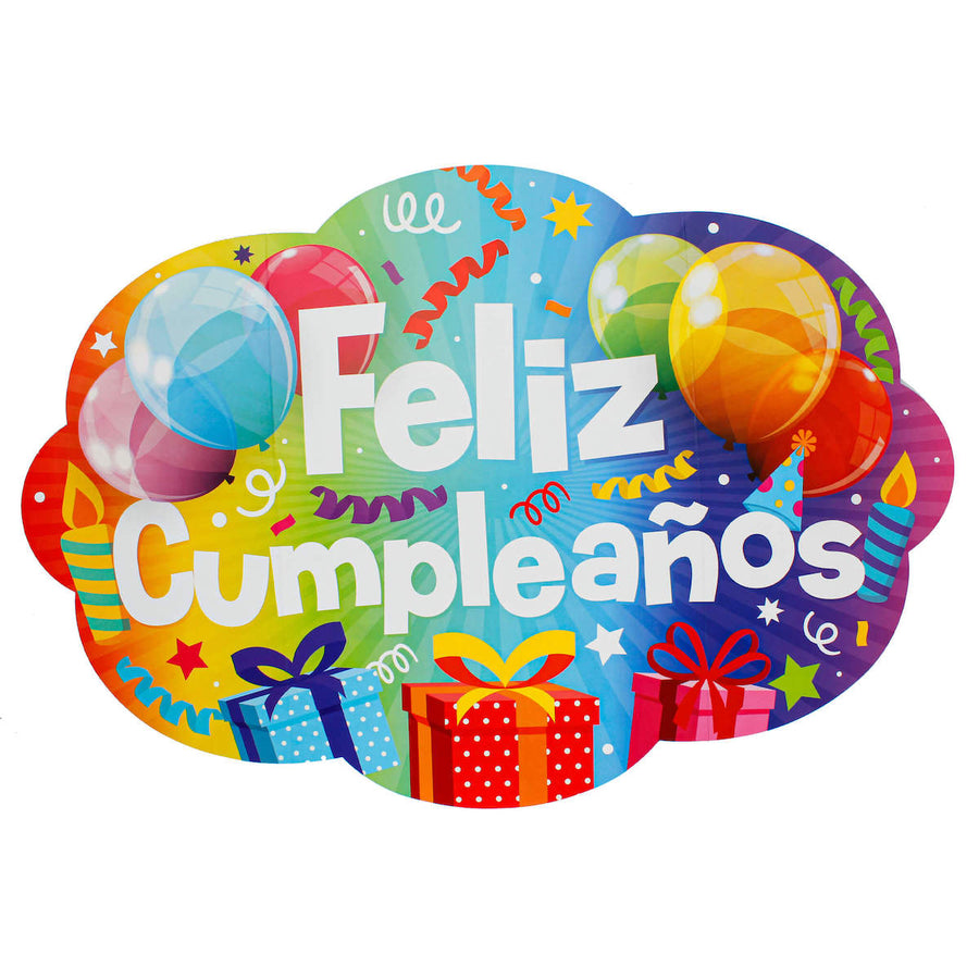Art.6240 Letrero Feliz Cumpleaños