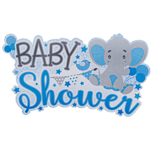 Art.6486 Letrero Baby Shower Elefante