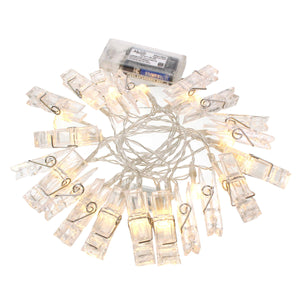 Art.950 Serie Led 20 Clips 2.2m Bateri