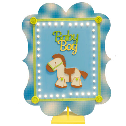 Pizarrón Con Caballito Baby