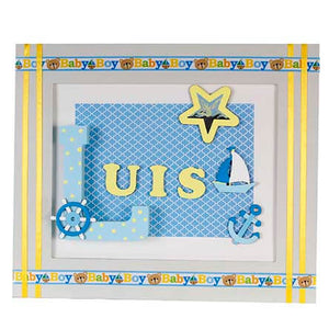 Porta Retrato Baby Con Estrella