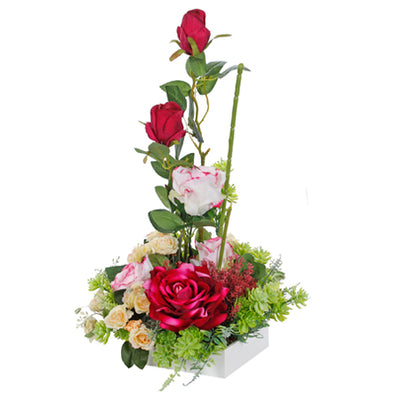 Fantasías Miguel Clave:SR1042 Arreglo Alto Con Rosas